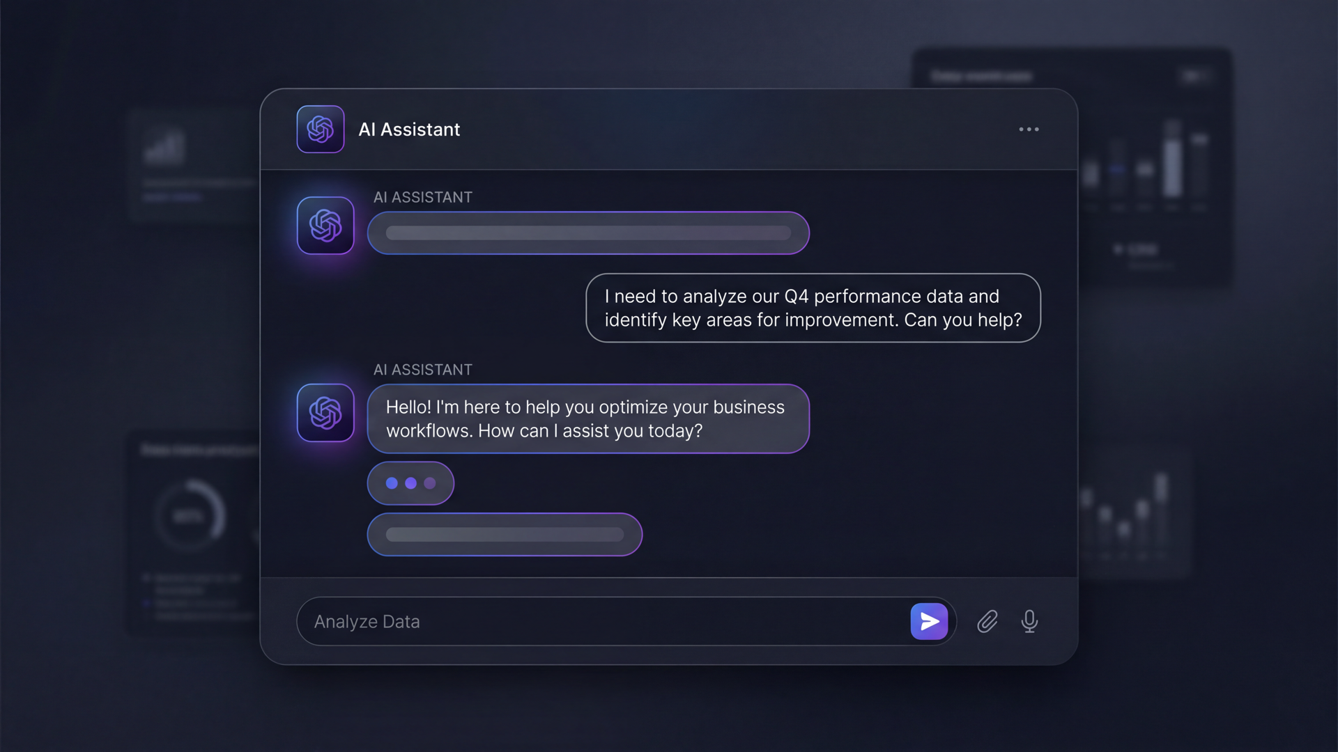 AI Chatbot Interface